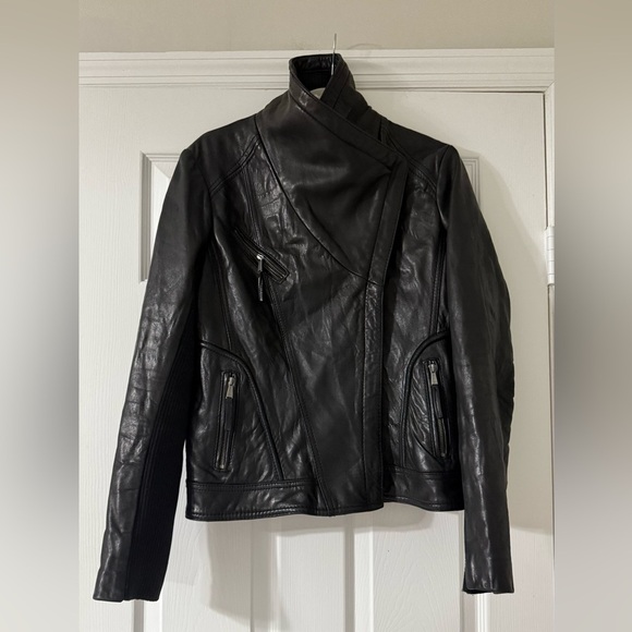 Michael Kors Women’s Leather Jacket - Picture 3 of 9